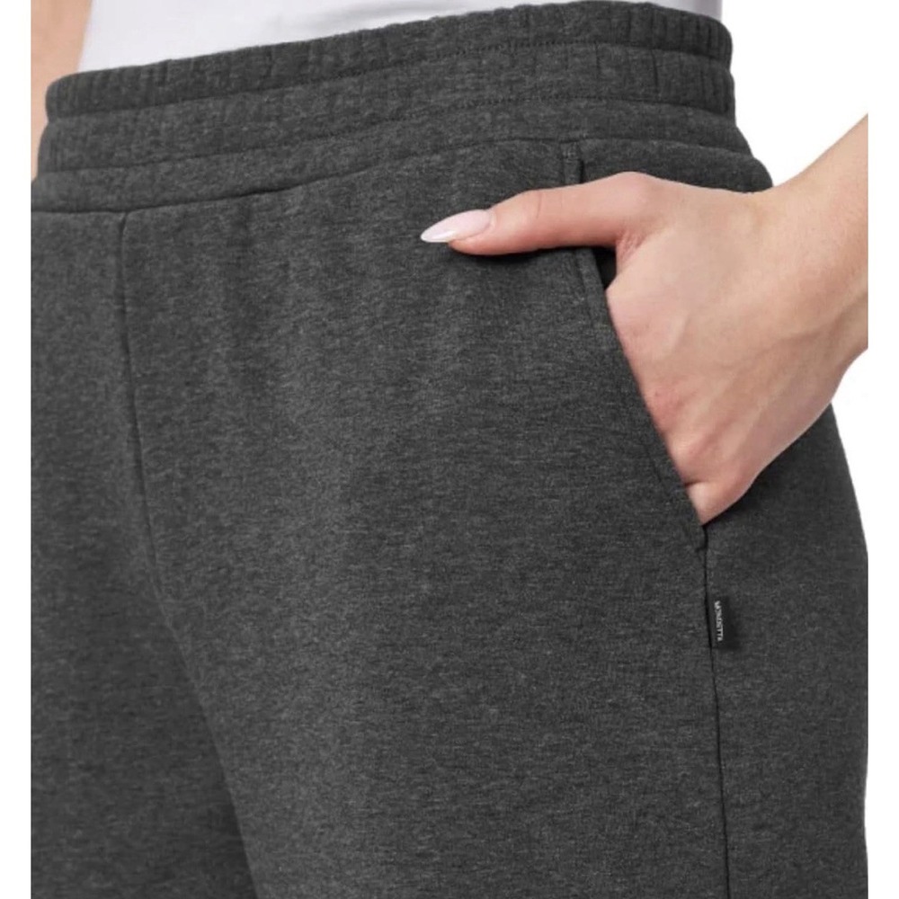 Mondetta Pull‎ On Fleece Pants Black Gray M NWOT 28.5" Inseam - Picture 3 of 6